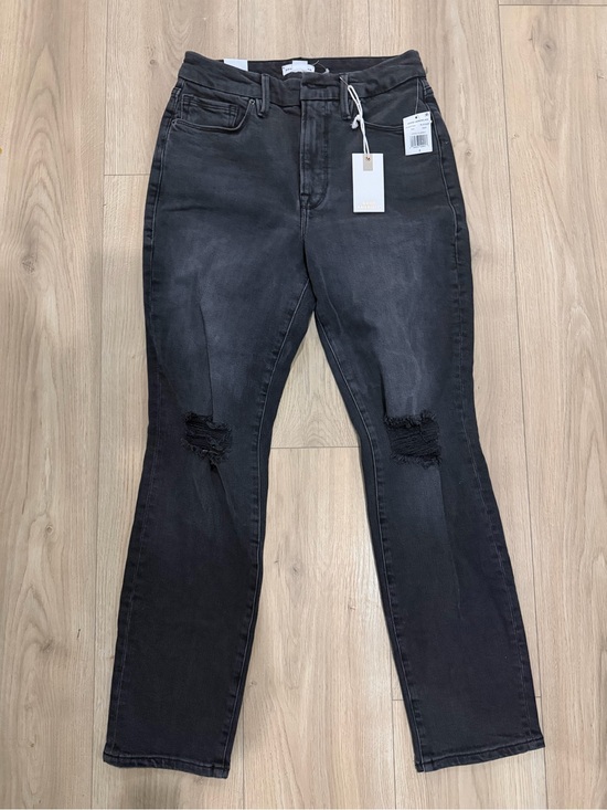 Good American Denim - NWT Good American Good Classic Jeans Black Size 8 Inseam 28